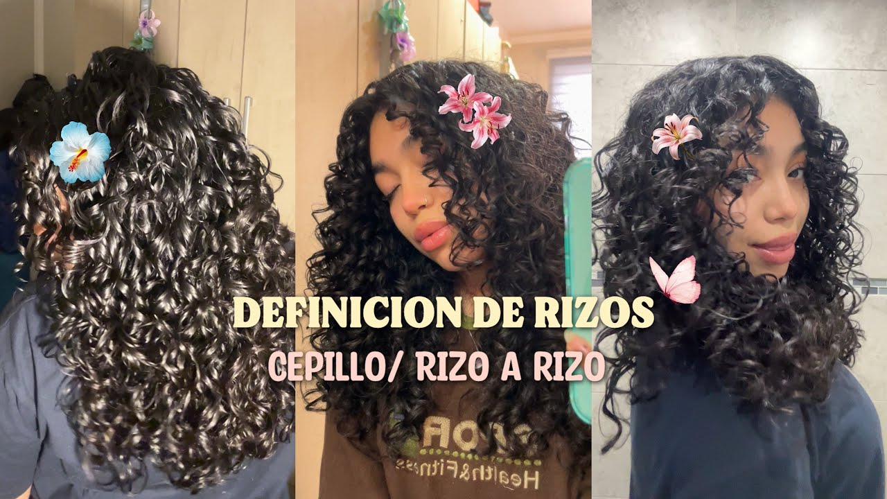 Definición con cepillo + rizo a rizo 3a/3b 🩷