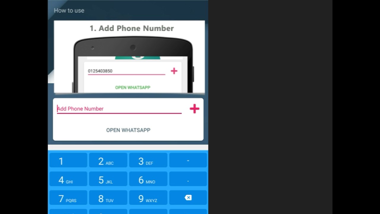 Demo Mesej Je: How delete Temporary in Multiple Numbers works