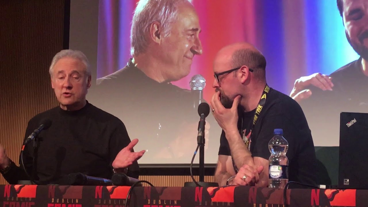 Brent Spiner Q&A Dublin, Ireland Comicon 1st April 2018
