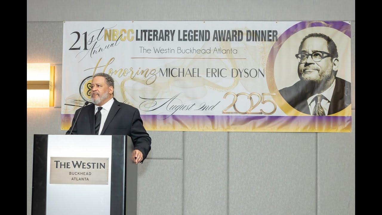 Michael Eric Dyson delivers brilliant speech after receiving the NBCC's Literary Legend Award.