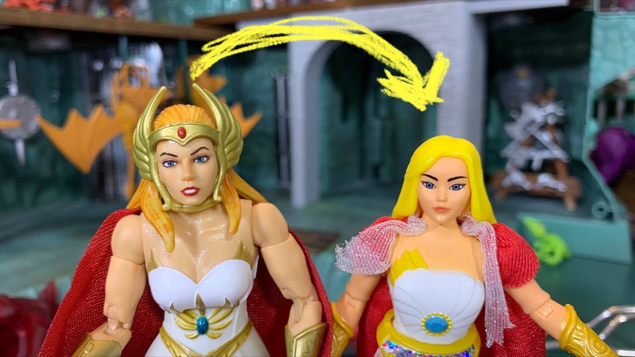 Do the She-Ra head swap? Masterverse to Origins