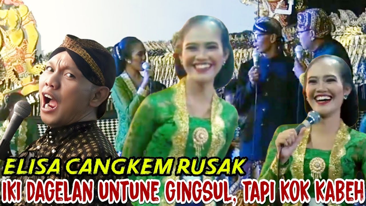 Lucu !! Elisa Cangeme pancen Rusak, Dagelane jare gingsul tapi kok kabeh 😂. Ki Seno Nugroho