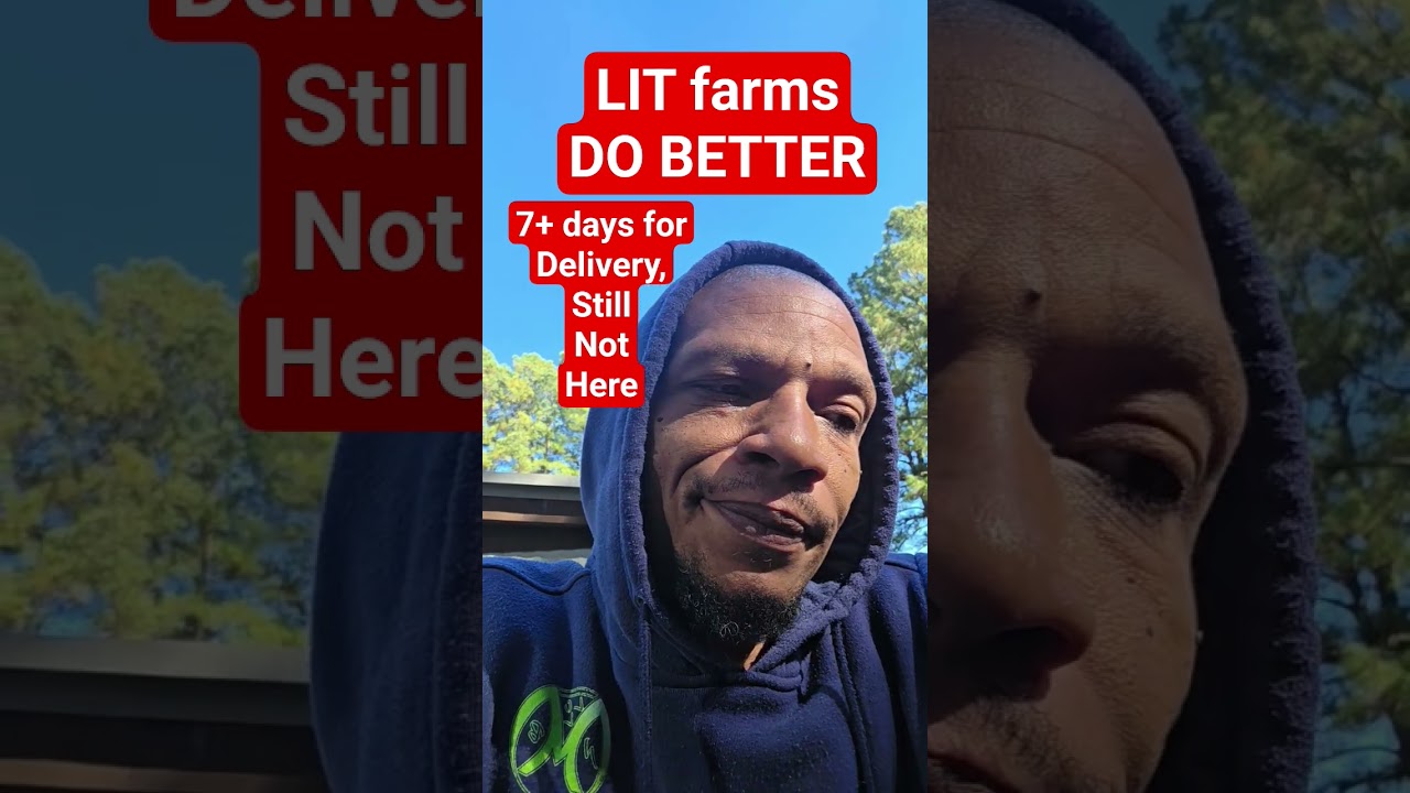 Lit Farms (thca) Delivery Fail #LitFarms