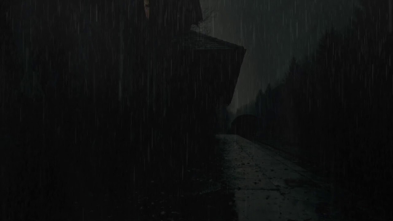 Intense Overnight Rainstorm for Calm Mind (10H)