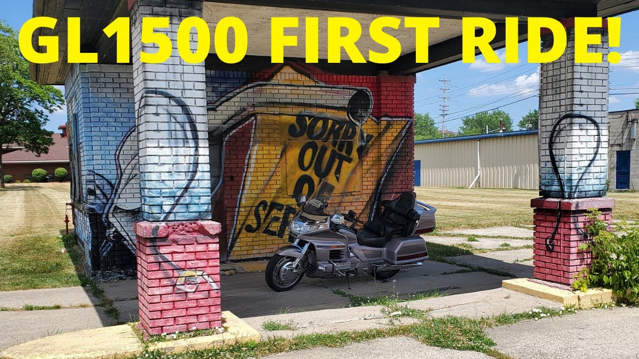 HONDA GOLDWING GL1500SE FIRST RIDE!