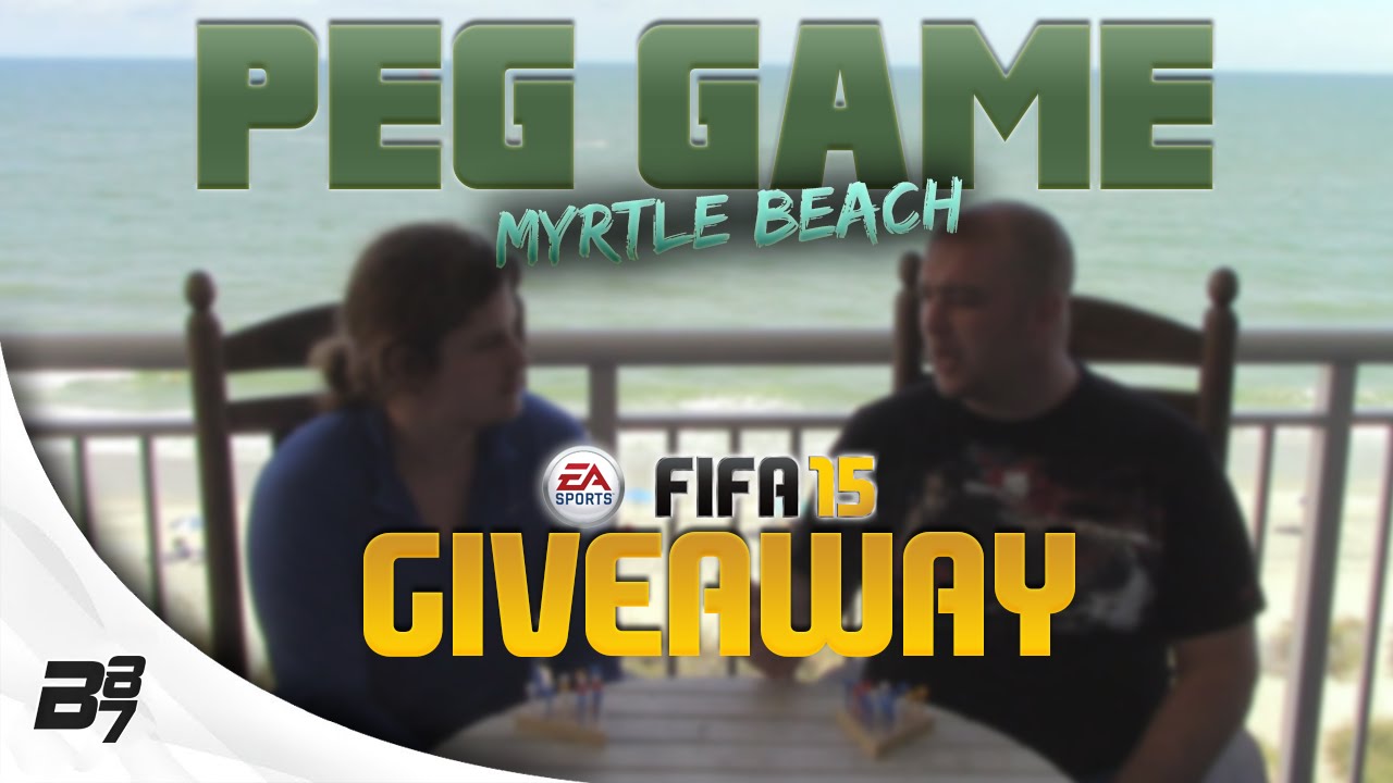 PEG GAME BATTLE! | FIFA 15 GIVEAWAY