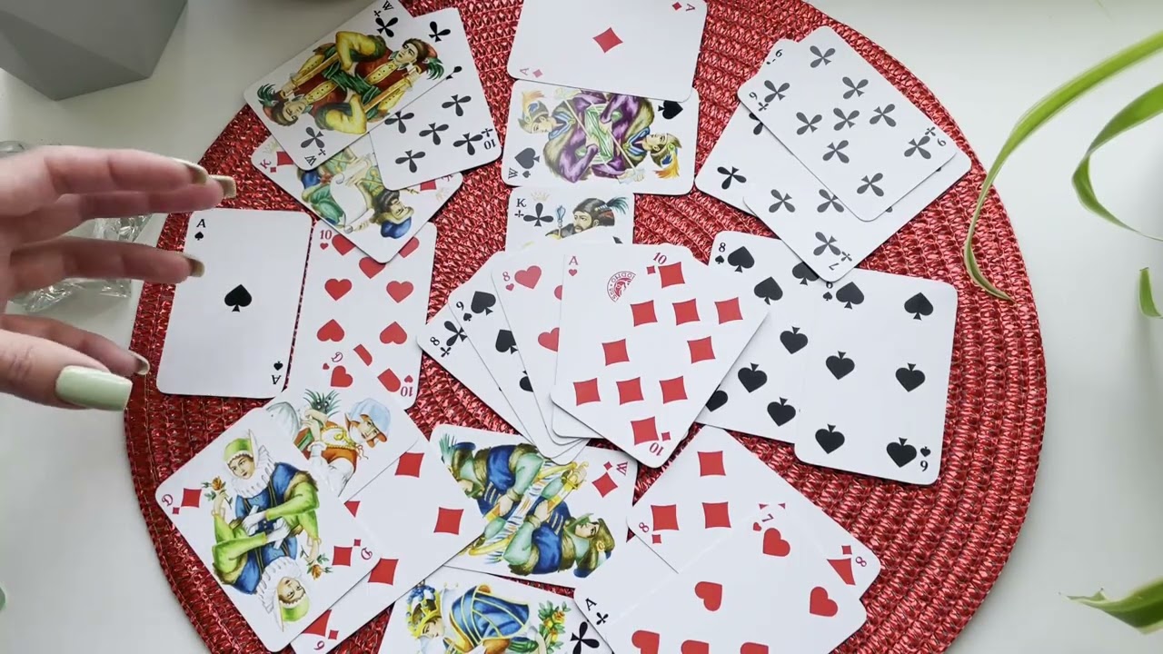 Крестовый король. Гадание на игральных  картах