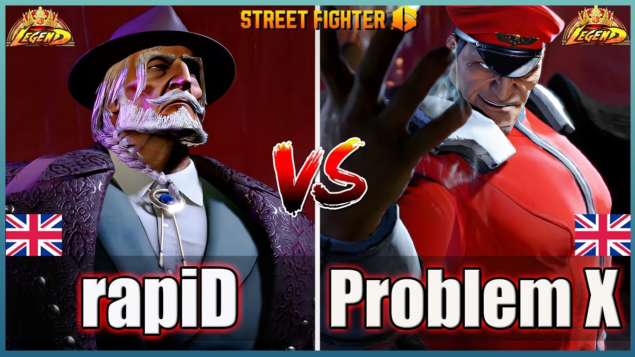 Street Fighter 6 🔥 RapiD (JP)  Vs  Problem X (M Bison #1) 🔥Best Ranked  Match🔥FightingGameWorldX