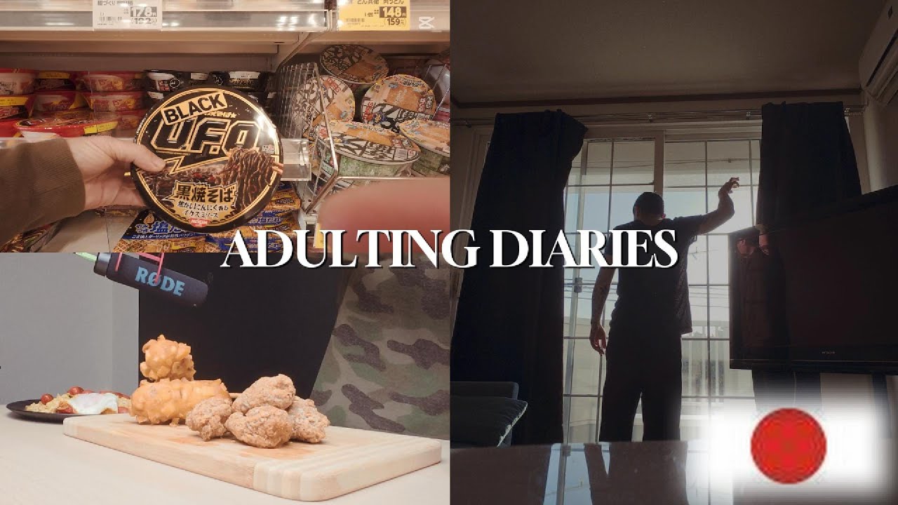 a day off: organizing the kitchen, shopping at the market and making dinner