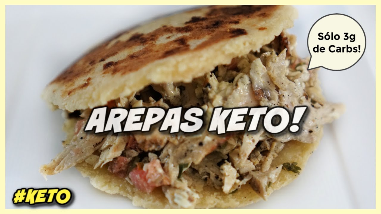LAS MEJORES AREPAS KETO QUE VAS A PROBAR! | DIETA CETOGÉNICA | LOW CARB | LCHF | GLUTEN FREE
