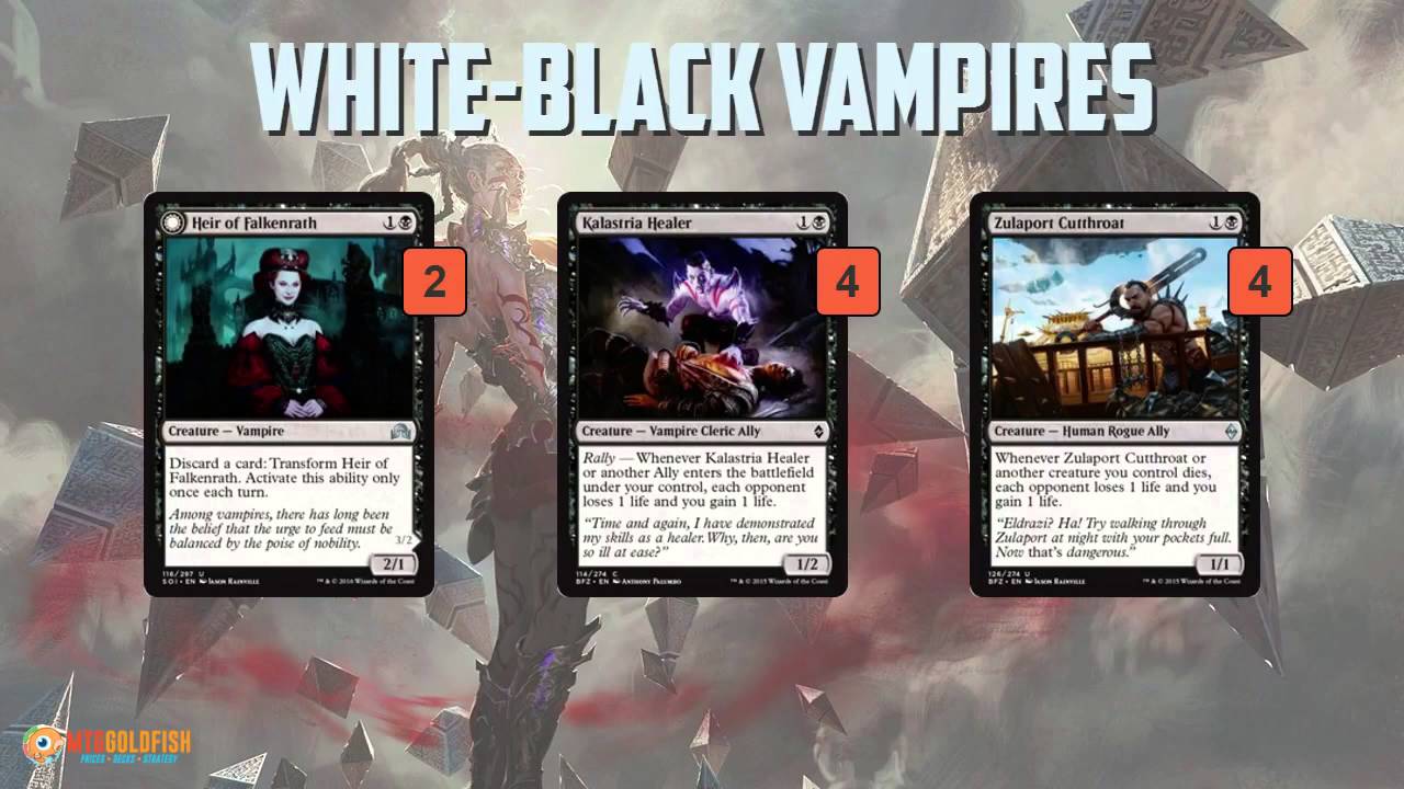 Instant Deck Tech: White-Black Vampires (Standard)