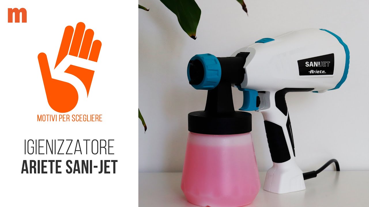 Ariete Sani-Jet: recensione del nebulizzatore igienizzante contro il Covid-19