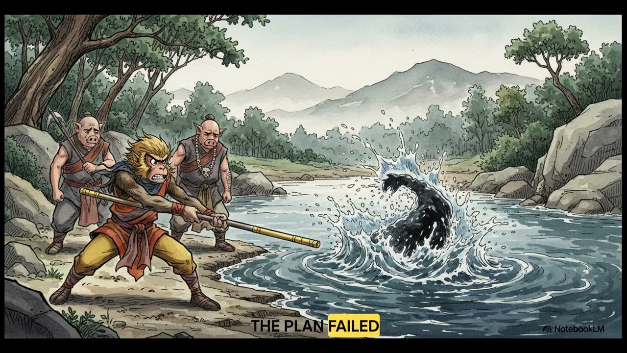 Journey to the West Folk Sayings 48 The Monster of Tongtian River