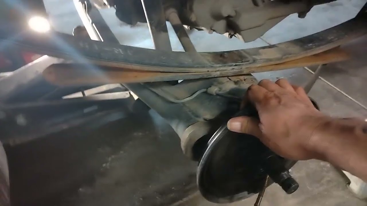 Снятие заднего моста Honda ACTY