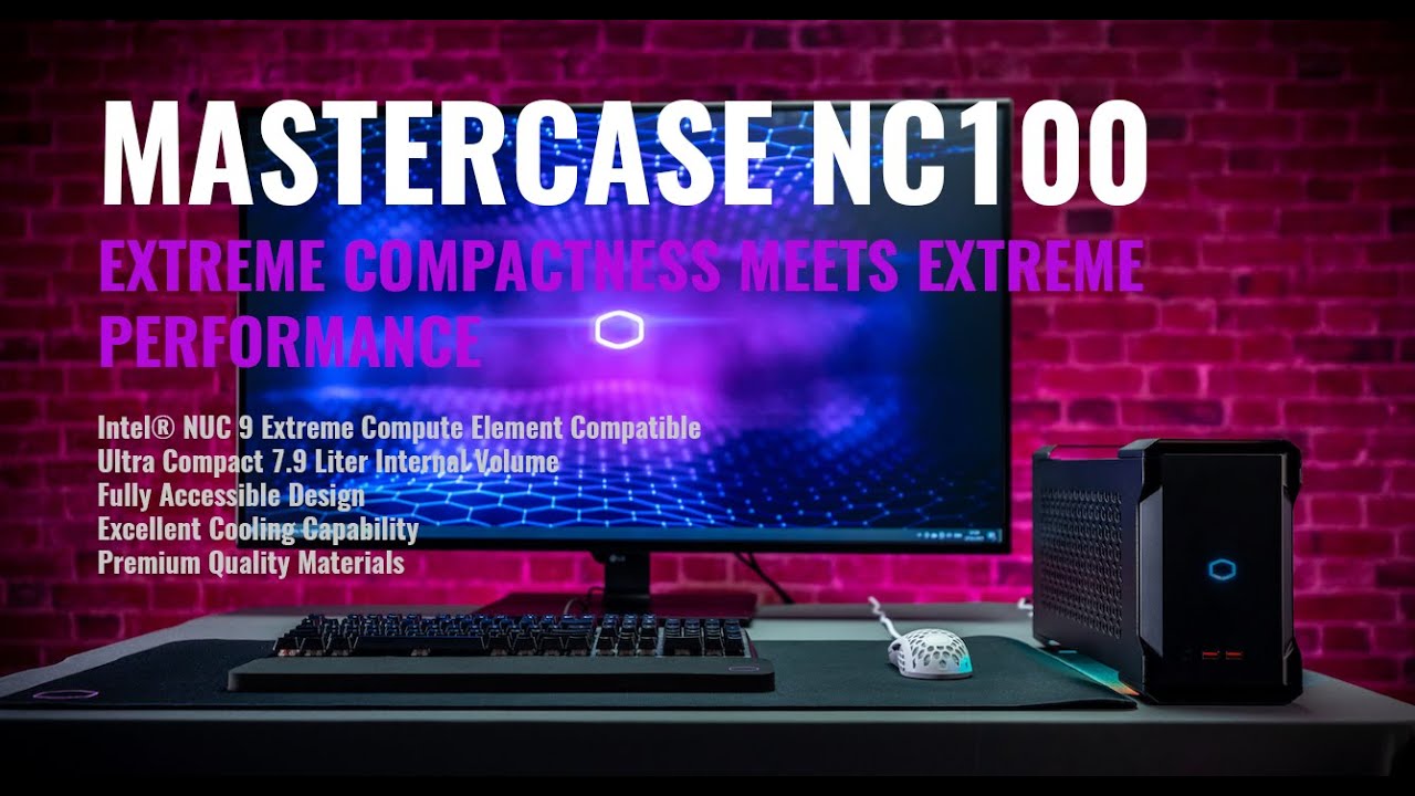 MASTERCASE NC100 - EXTREME COMPACTNESS MEETS EXTREME PERFORMANCE