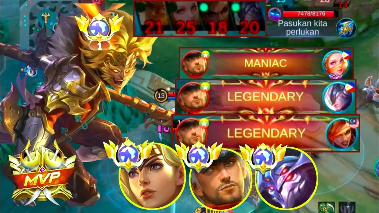 SUN PENGENDONG HANDAL SAAT TIM DI BANTAI MUSUH TOP GLOBAL