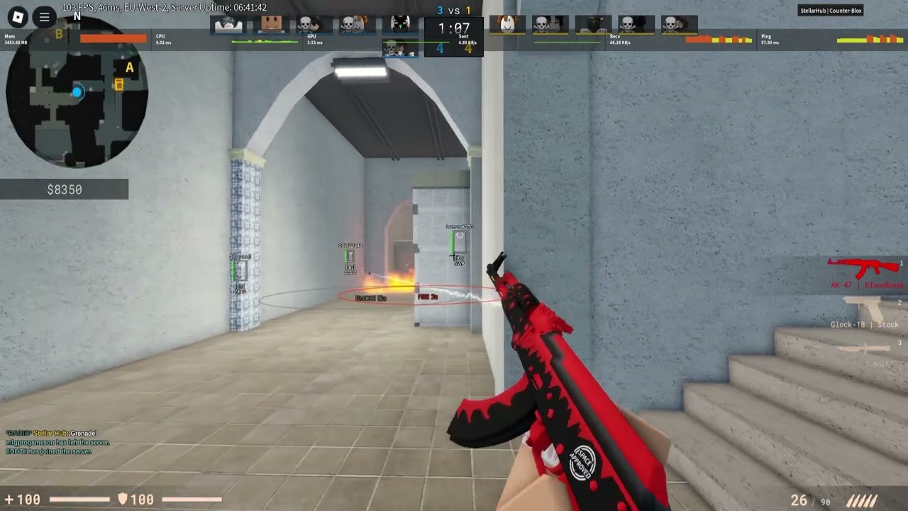[UPDATE] Free Script Counter Blox LEGIT / HVH | Skin Changer...