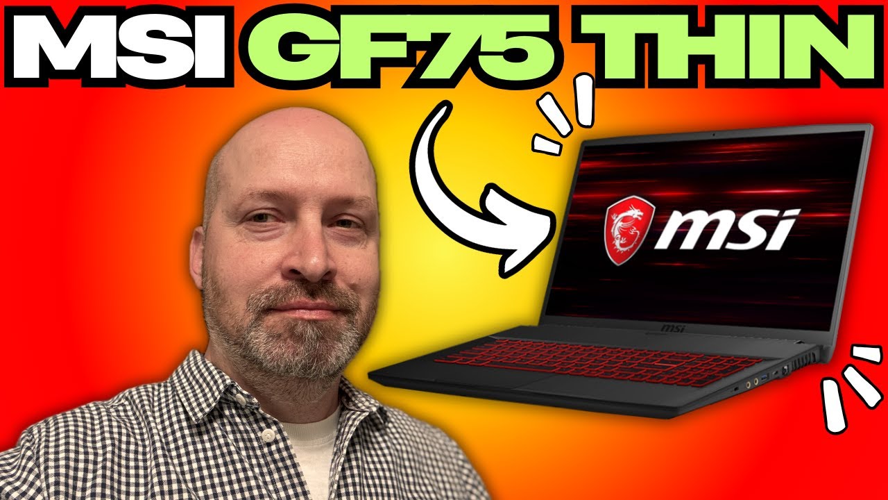 Poważnie uszkodzony  MSI GF75 THIN
