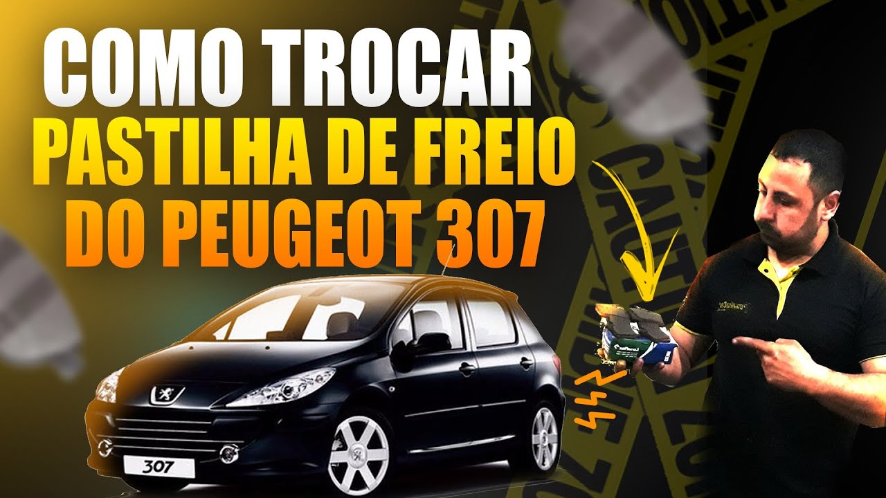 Como Trocar Pastilha de Freio Traseira do Peugeot 307