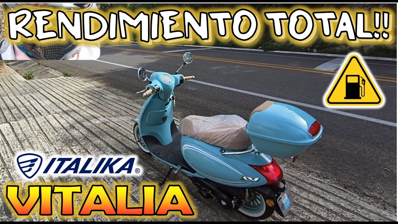 ▪️RENDIMIENTO DE VITALIA DE ITALIKA|| ¿CUANTOS KILOMETROS ME DIO CON EL TANQUE LLENO? || CAP 12 ||