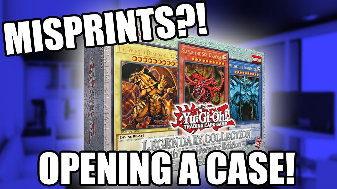 Pulling MISPRINTS from a case of Legendary Collection 25th Anniversary Edition!