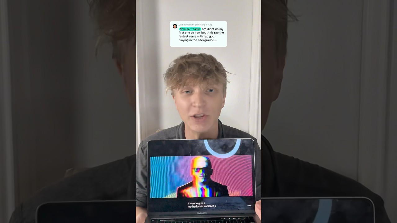 Rapping My Fastest Verse With Rap God