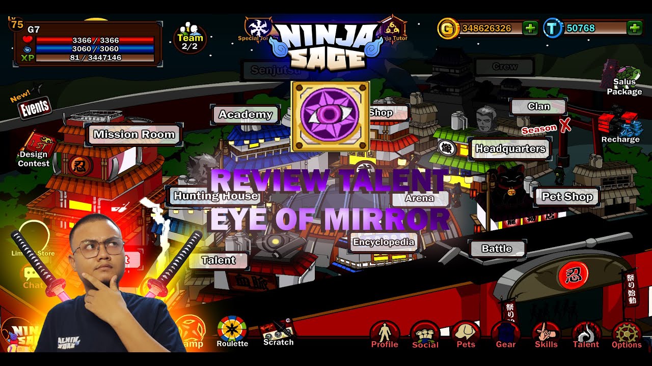 Review Talent Eye Of Mirror