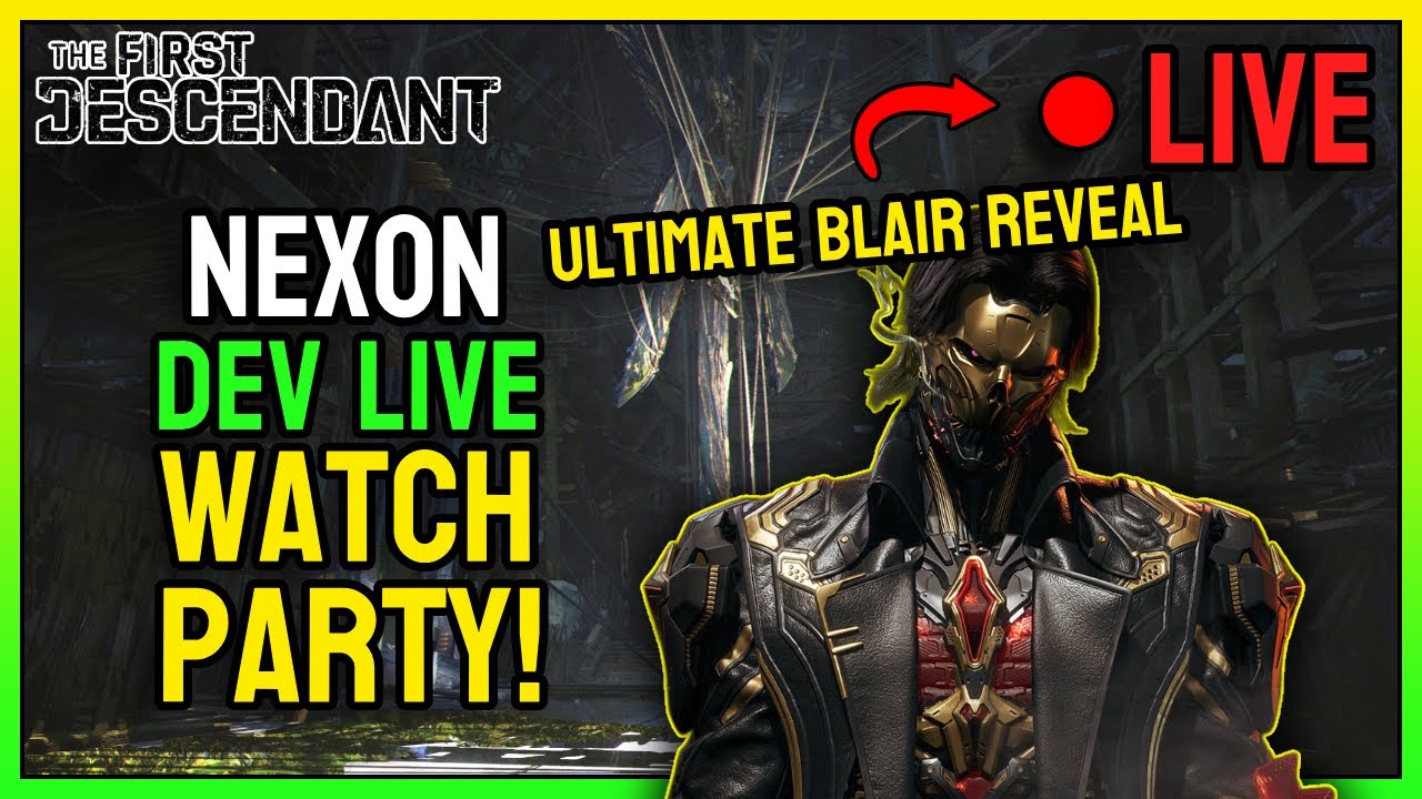 HUGE Announcements DEV LIVE WATCH PARTY!!| The First Descendant LIVE