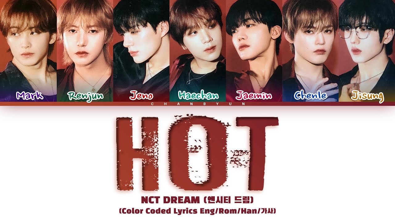 [AI COVER] NCT DREAM - HOT (LE SSERAFIM) (Color Coded Lyrics)