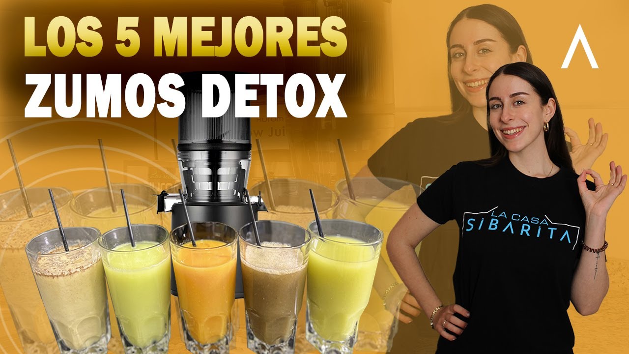 ✅ Mejores zumos detox ➡ Recetas y beneficios