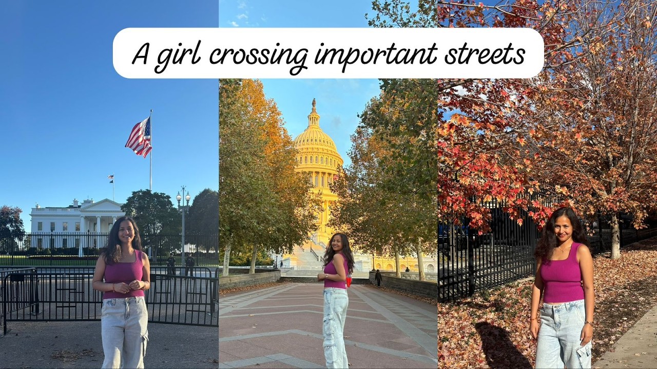 A Day Around Capitol Hill & The White House 🇺🇸 | Washington, D.C. Vlog