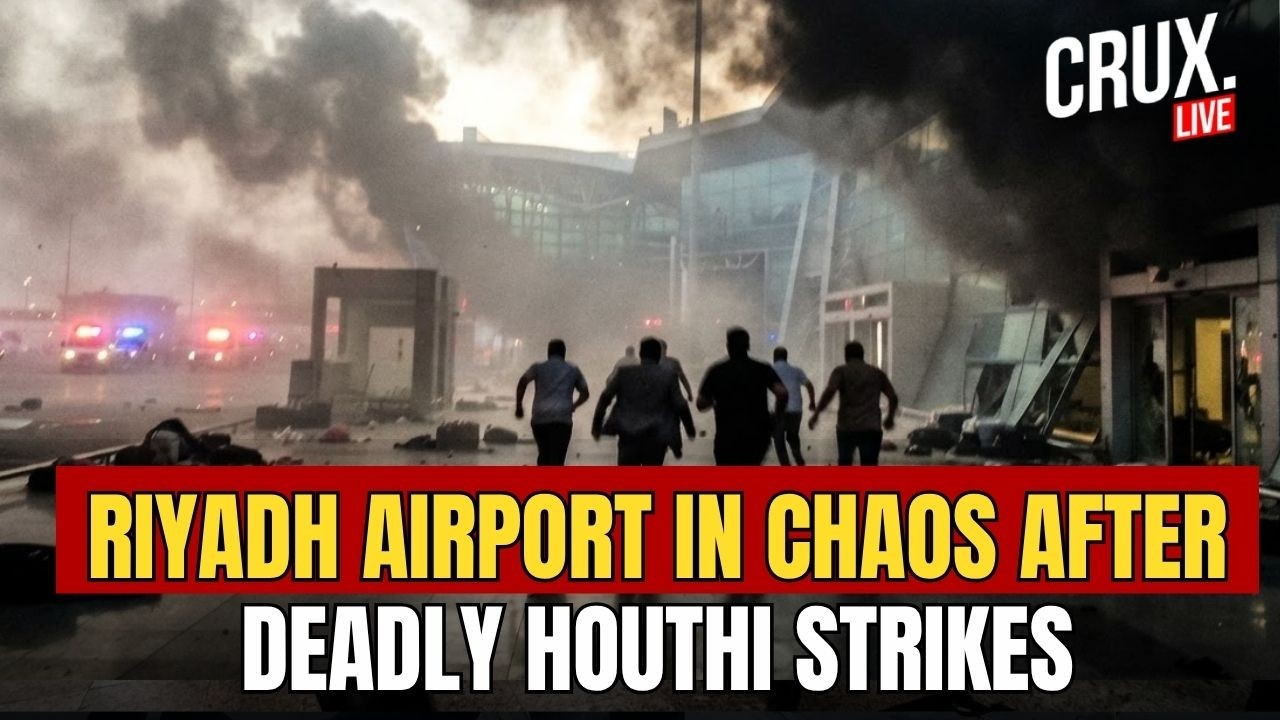 Saudi Arabia Live | Houthi Strikes Kill Three At Riyadh Airport, Flights Cancelled As War Escalates