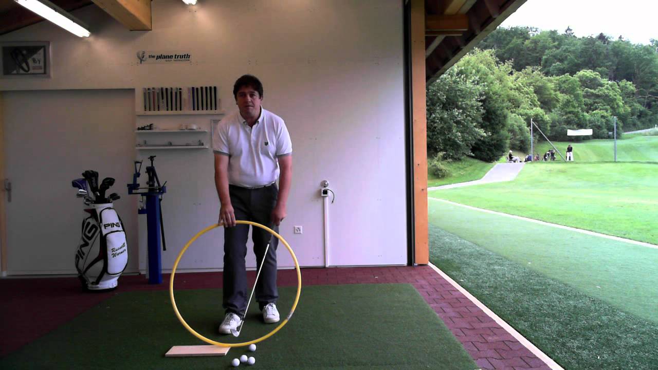 Golf Schwung Ball Kontakt Tiefpunkt  - getoppt.wmv