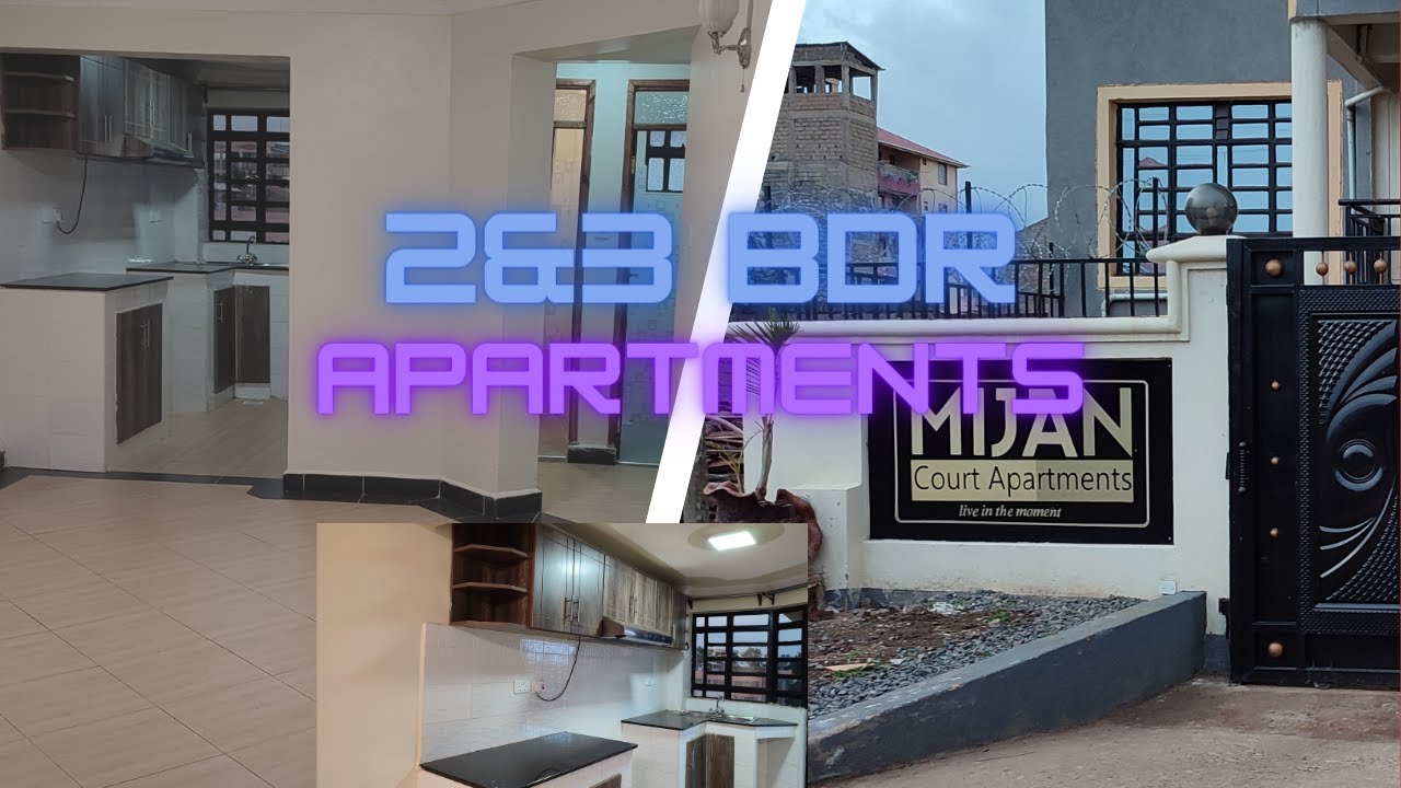 25K!!! 3 BDR NEWLY CONSTRUCTED APARTMENTS | 2&3BDR MASTER ENSUITE | KIMBO | THIKA HIGHWAY | KENYA