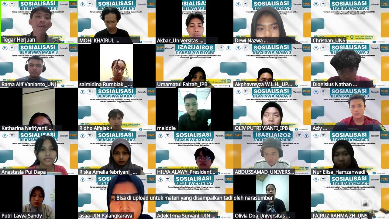 SOSIALISASI BEASISWA MABA #3