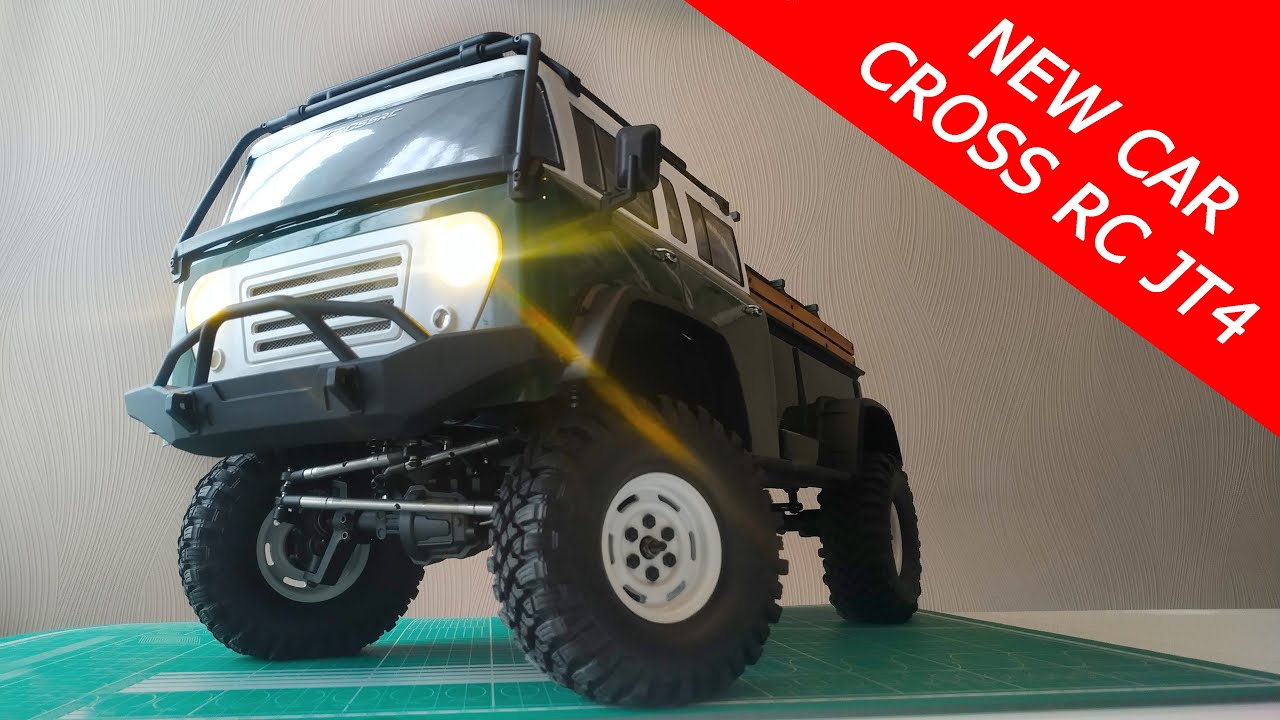 Новая трофи в нашей коллекции 1/10 CROSS RC JT4 JEEP FC-170!!! ТЕХНИЧЕСКИЙ ОБЗОР