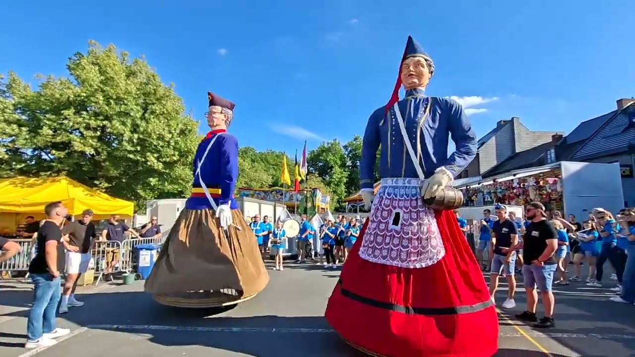 Les géants du Faubourg de Tournai - Ath