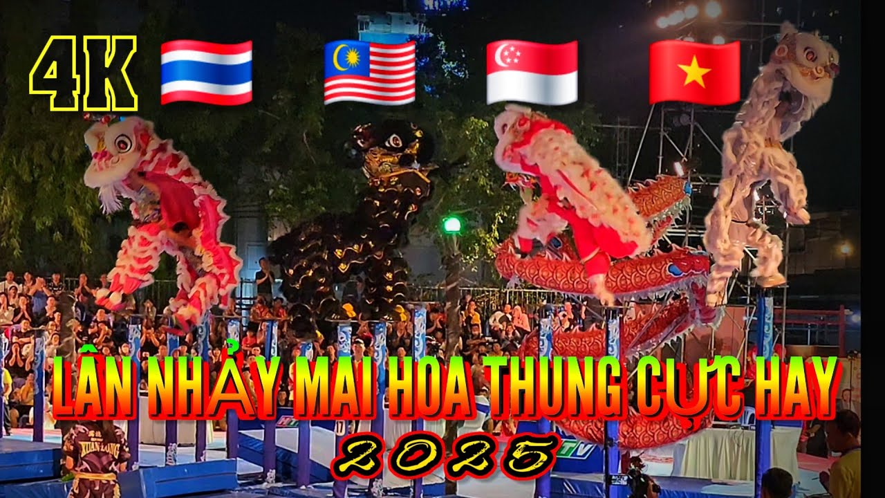 2025 International Acrobatic Lion Dance Competition @Ho Chi Minh City Vietnam