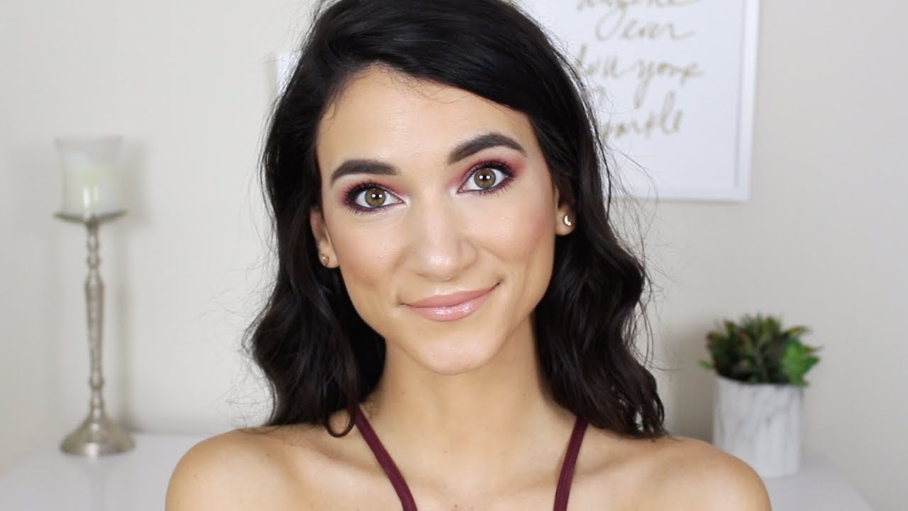 EASY Thanksgiving Dinner Makeup 2017 - No False Lashes!