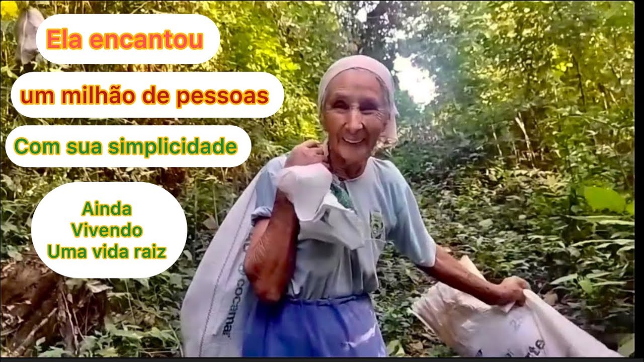Dona vicentina uma pessoa que conserva um jeito raiz # vivendo como antigamente&hellip;