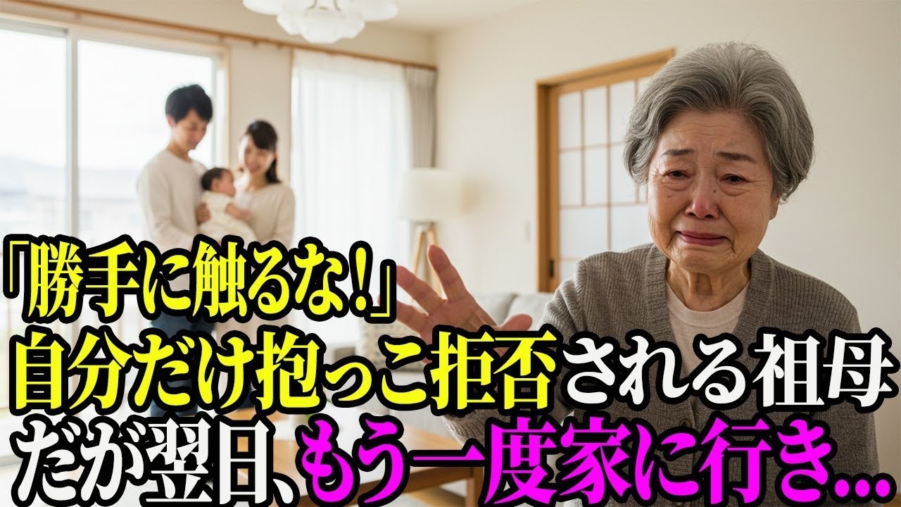 800万円を援助したが初孫に一度も触れれず…追い出された息子夫婦に最終決断？
