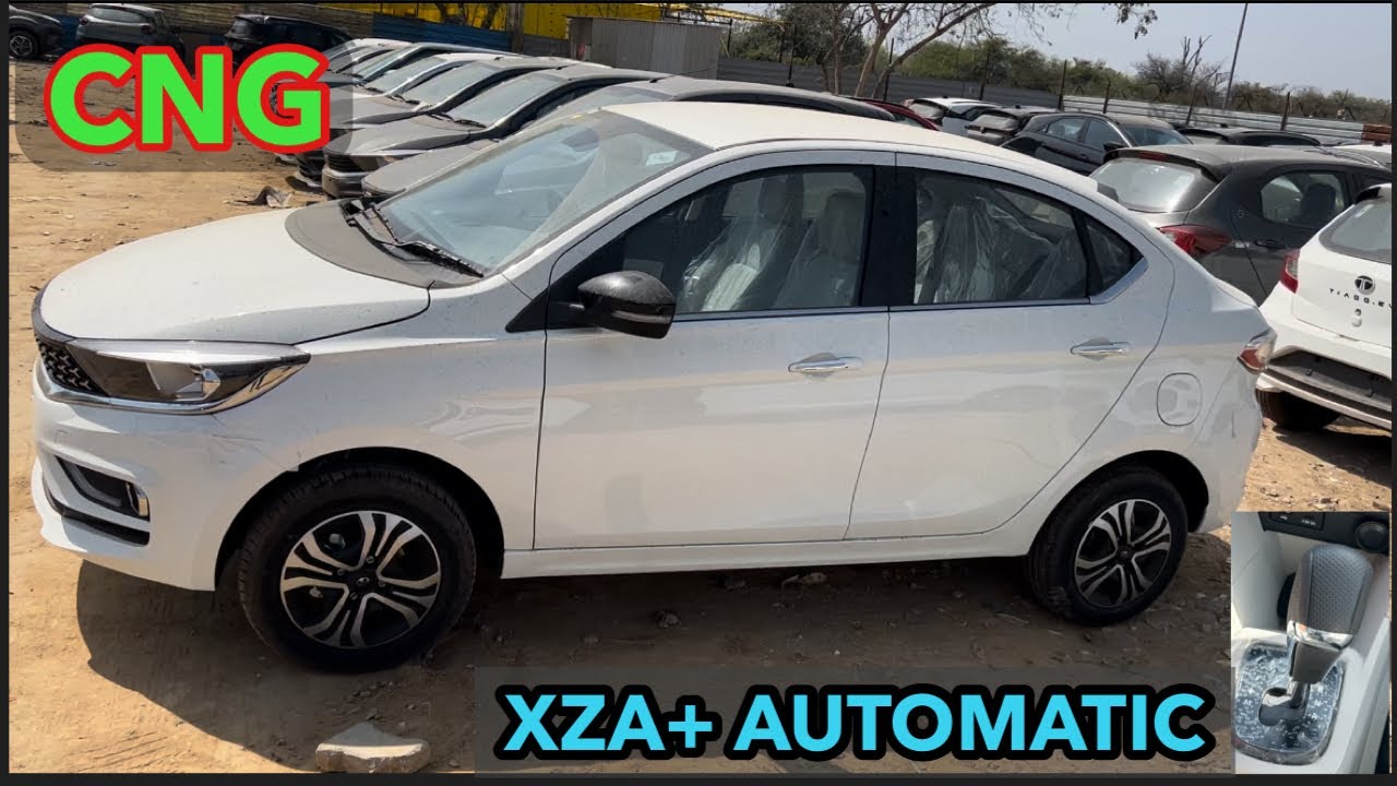 Tata tigor AUTOMATIC CNG  xza+ vs xz+ detailed  comparison🌿