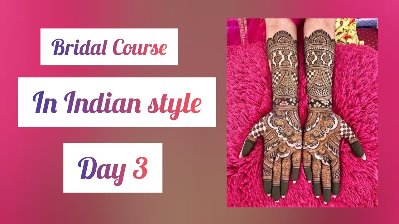 Bridal Mehandi/Day 3