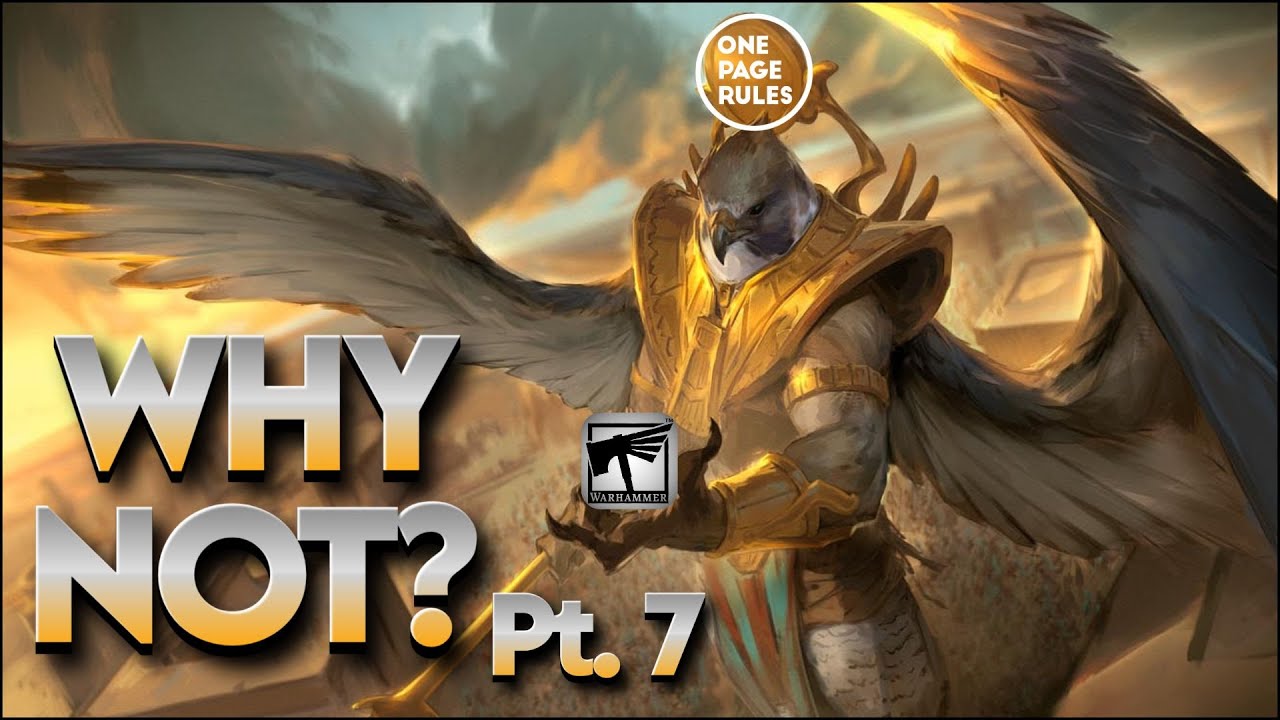 Смогут ли правила One Page превзойти Warhammer? Часть 7