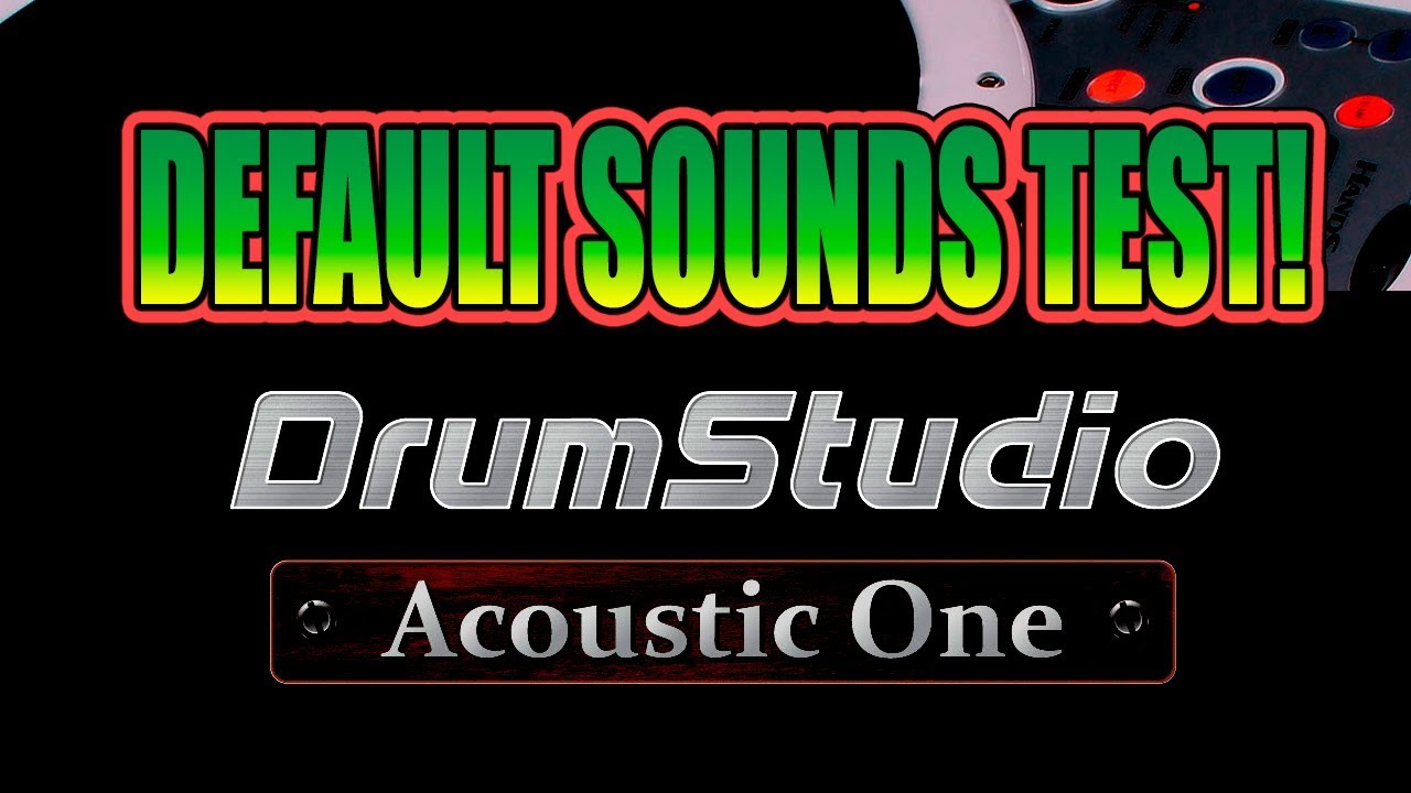 Roland Cloud DrumStudio Acoustic One Sound Test