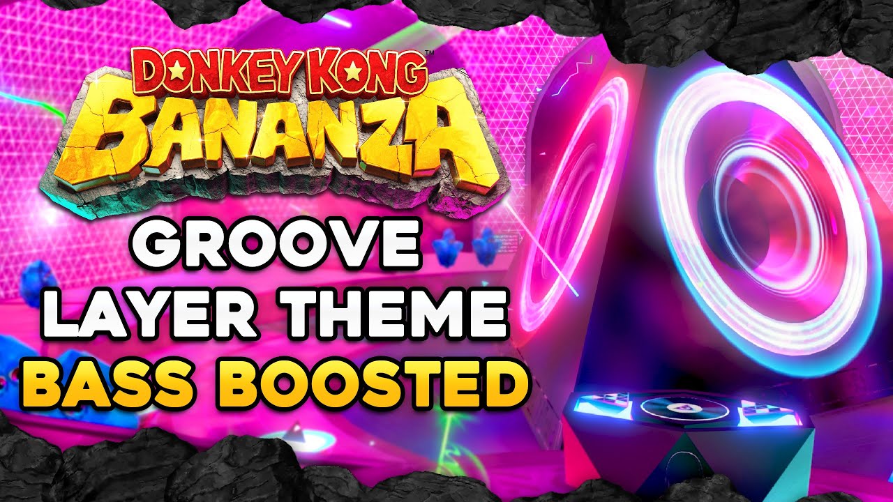 Donkey Kong Bananza OST - Groove Layer: Disco Hall Theme Bass Boosted [HQ]