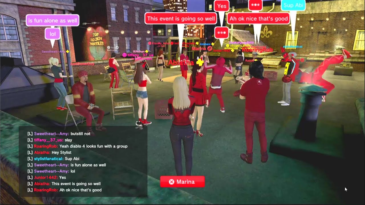 PlayStation Home 2024 - Fam Nostalgia/Parody Event at The Playground