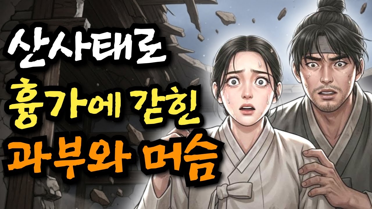 과부를 내쫓은 그날 밤, 흉가에 갇혔다 | 야담·민담·전설·설화·옛날이야기·오디오북