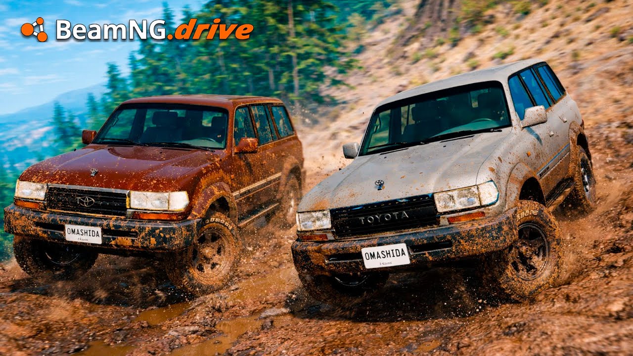 ¡Desafios IMPOSIBLES 4x4 en TOYOTA BURBUJA! | BeamNG.drive