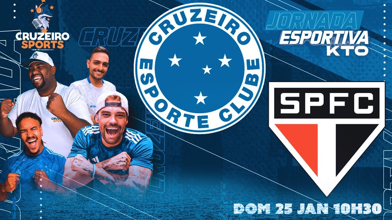 🔴 CRUZEIRO X SÃO PAULO | FINAL COPA SÃO PAULO FUTEBOL JÚNIOR | JORNADA ESPORTIVA KTO CRUZEIRO SPORTS